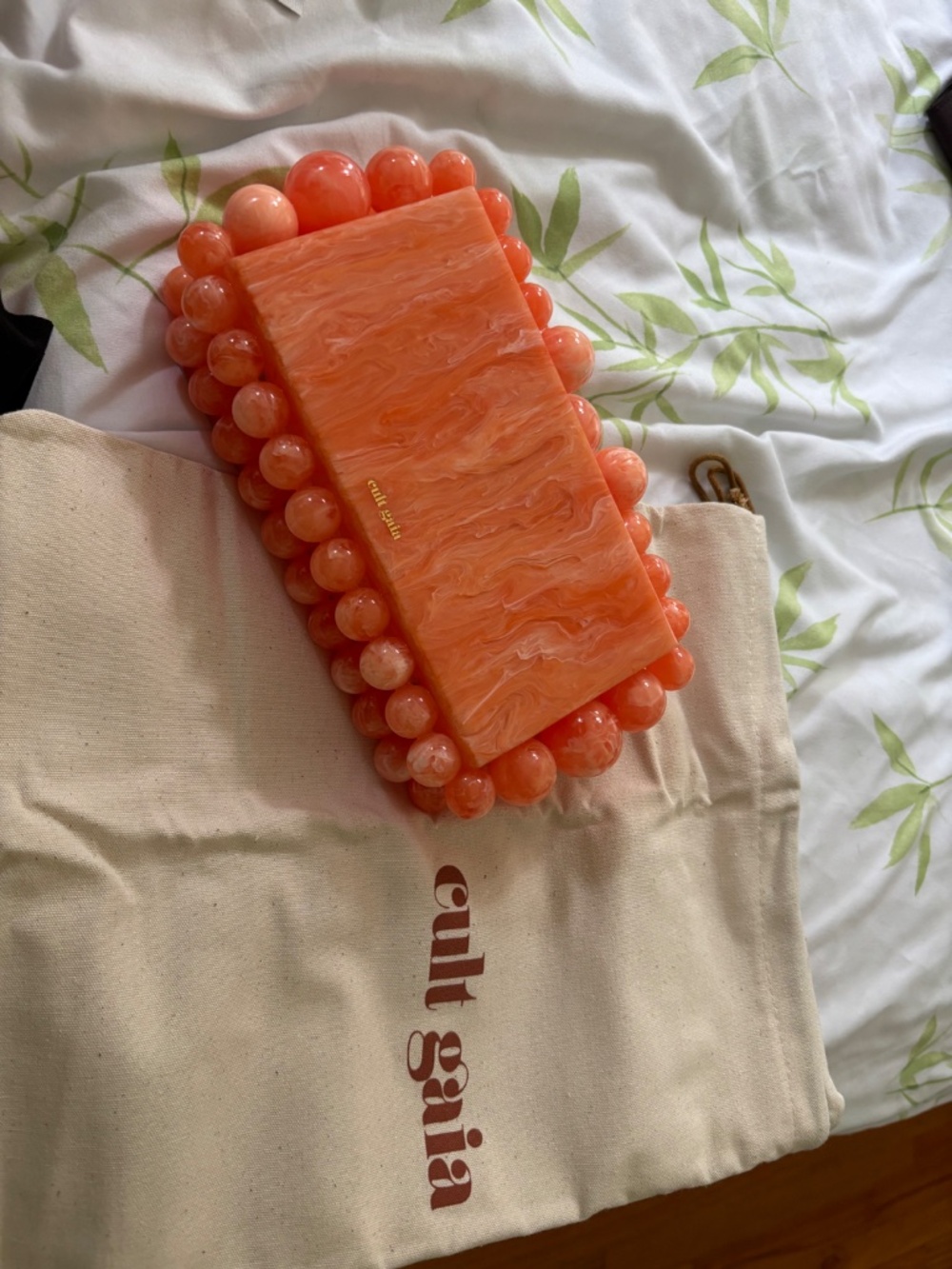 Cult Gaia EOS Papaya Purse new with tags - Picture 8 of 8